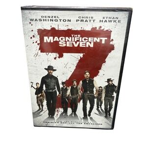 The‎ Magnificent Seven Denzel Washington Chris Pratt Ethan Hawke DVD Movie